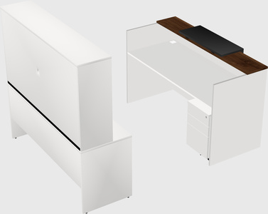 Modular reception desk