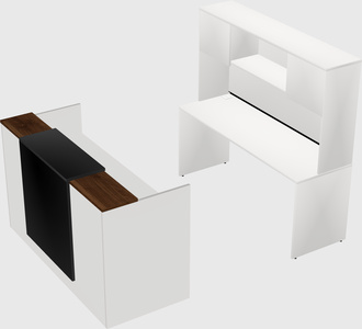 Modular reception desk