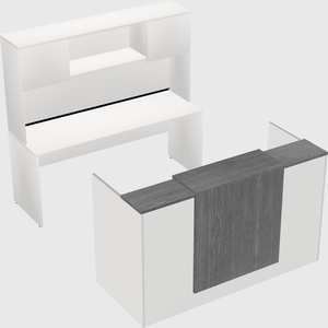 Modular reception desk