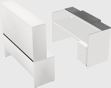 Modular reception desk