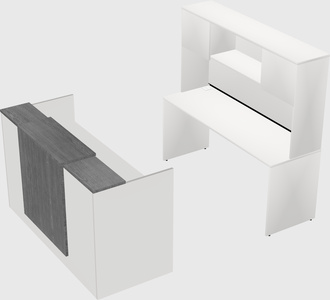 Modular reception desk