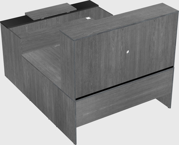 Modular reception desk