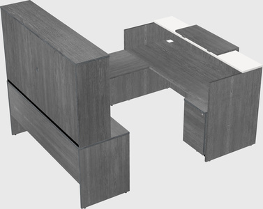 Modular reception desk