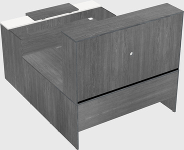 Modular reception desk