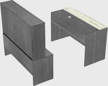 Modular reception desk