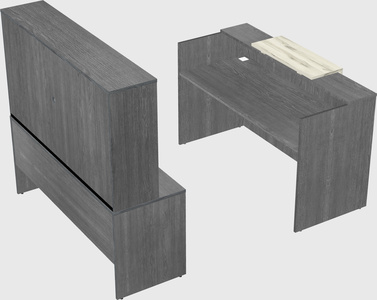 Modular reception desk