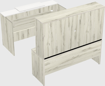Modular reception desk