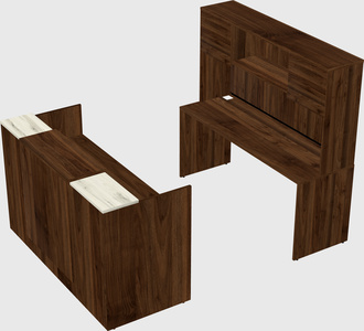 Modular reception desk