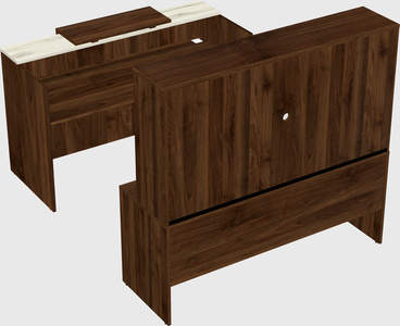 Modular reception desk