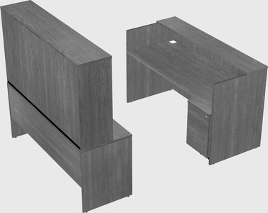 Modular reception desk