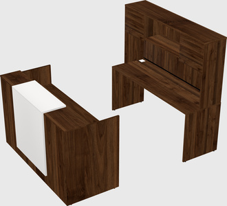 Modular reception desk