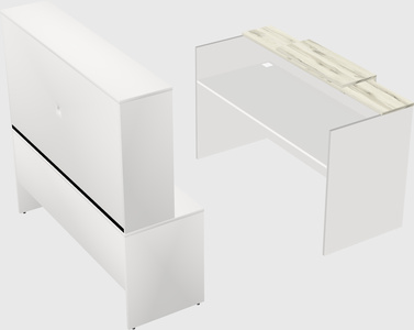 Modular reception desk