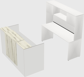 Modular reception desk