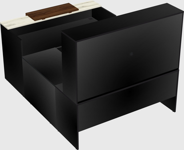 Modular reception desk