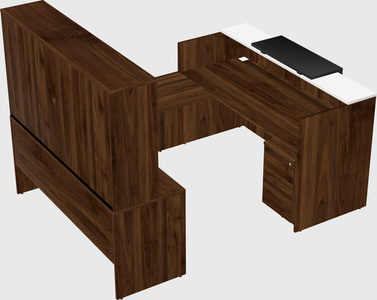 Modular reception desk
