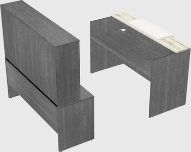 Modular reception desk