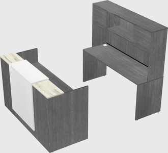 Modular reception desk