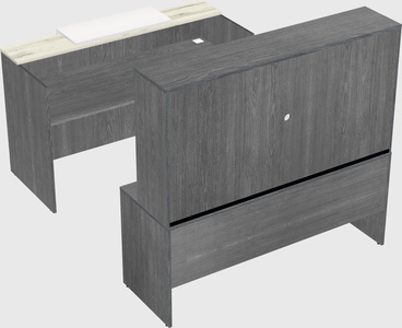 Modular reception desk