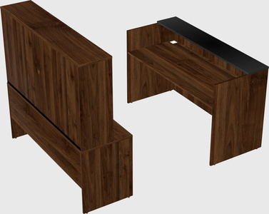 Modular reception desk