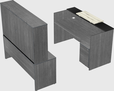 Modular reception desk