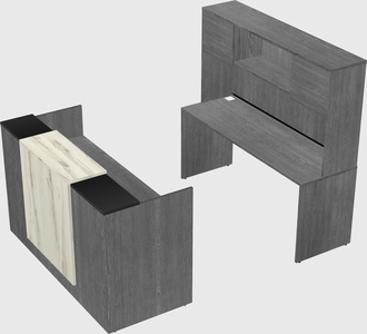 Modular reception desk