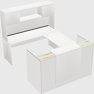 Modular reception desk
