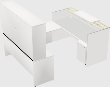 Modular reception desk