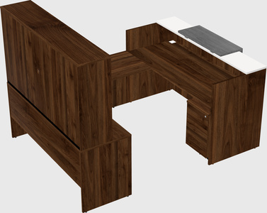 Modular reception desk