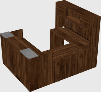 Modular reception desk