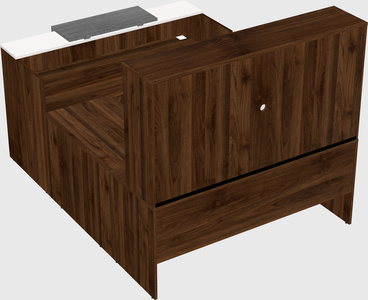 Modular reception desk