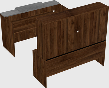 Modular reception desk