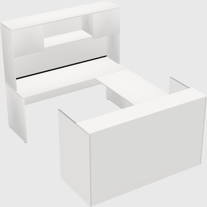 Modular reception desk