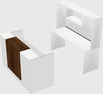 Modular reception desk