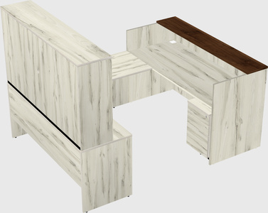 Modular reception desk