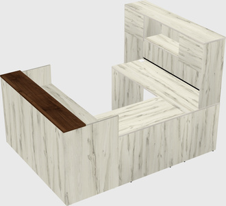 Modular reception desk