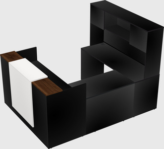 Modular reception desk