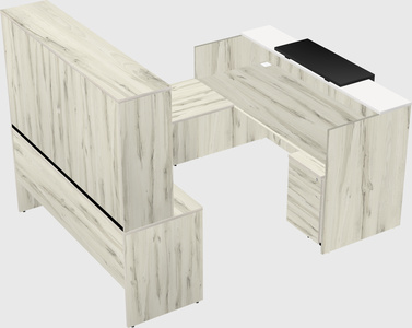 Modular reception desk