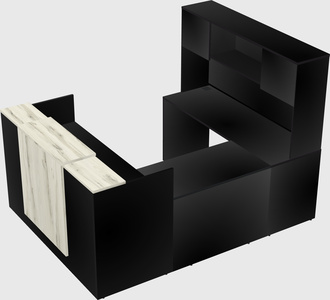Modular reception desk