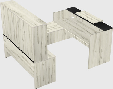 Modular reception desk