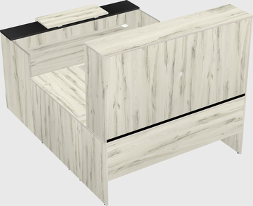 Modular reception desk