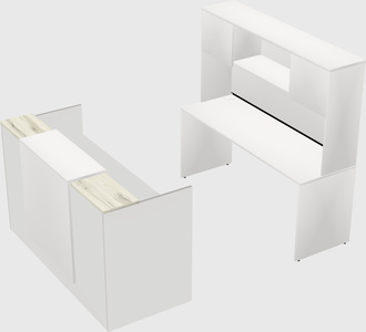 Modular reception desk