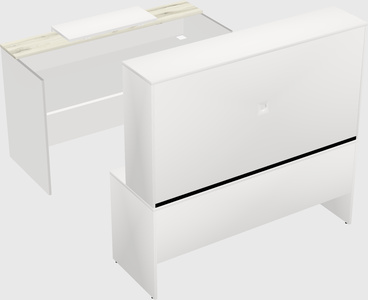 Modular reception desk