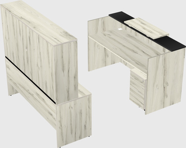 Modular reception desk