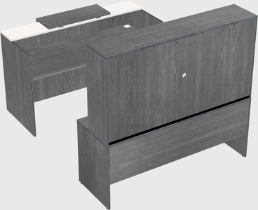 Modular reception desk