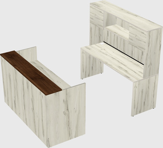Modular reception desk