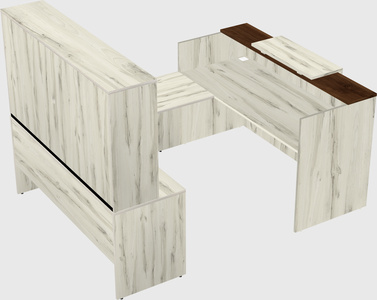 Modular reception desk