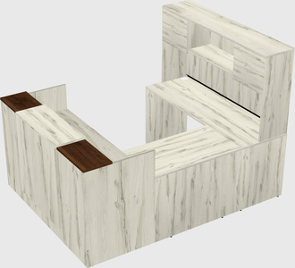 Modular reception desk