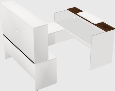 Modular reception desk