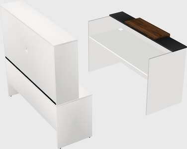 Modular reception desk