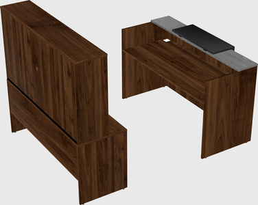 Modular reception desk
